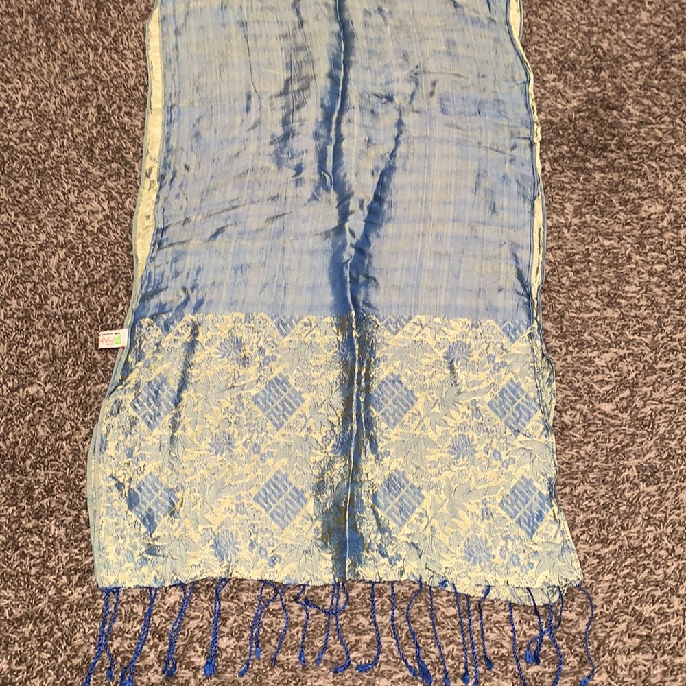 Fandori silk luxury reversible scarf woman